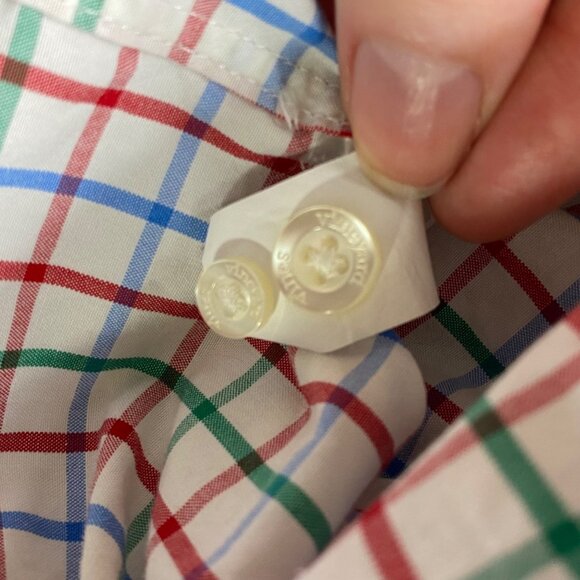 Vineyard Vines Shirt Men's M Multicolor Plaid Tucker Button-Down Preppy Classic‎ - Picture 7 of 14